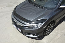 Honda Civic Sedan X 2016–2021 Motorkapdeflector (EuroCap) foto 2