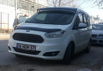 Ford Courier 2014–2023 Voorruitvizier (zwart hoogglans, 5 mm) foto 4