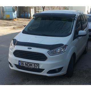 Voorruitvizier (zwart hoogglans, 5 mm) Ford Courier 2014–2023 foto 2