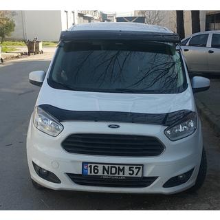 Voorruitvizier (zwart hoogglans, 5 mm) Ford Courier 2014–2023 foto 3