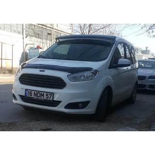 Voorruitvizier (zwart hoogglans, 5 mm) Ford Courier 2014–2023 foto 4