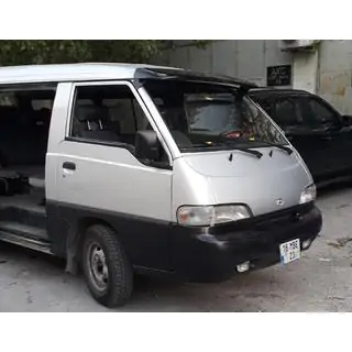 Voorruitvizier (zwart hoogglans, 5 mm) Hyundai H100 foto 2
