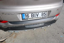 Hyundai Tucson TL 2016–2021 Achterbumper diffuser EuroCap 2016-2018 (ABS) foto 15