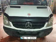 Mercedes Sprinter W906 2006–2018 Motorkapdeflector carbonlook 2006-2013 (EuroCap) foto 3