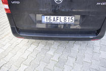 Mercedes Vito/V-klasse W447 2014– Achterbumper afdekking EuroCap (ABS) foto 3