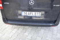 Mercedes Vito/V-klasse W447 2014– Achterbumper afdekking EuroCap (ABS) foto 4