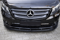 Mercedes Vito/V-klasse W447 2014– Voorbumper lip EuroCap (zwart) foto 1