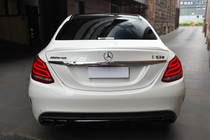 Mercedes C-klasse W205 2014–2021 Carrosseriekit met complete achterbumper (AMG C63-designs 2014-2018) foto 15