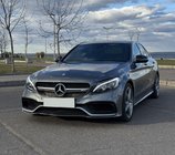 Mercedes C-klasse W205 2014–2021 Carrosseriekit met complete achterbumper (AMG C63-designs 2014-2018) foto 1