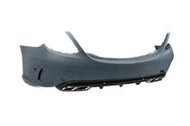 Mercedes C-klasse W205 2014–2021 Carrosseriekit met complete achterbumper (AMG C63-designs 2014-2018) foto 11