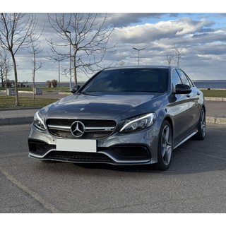 Carrosseriekit met complete achterbumper (AMG C63-designs 2014-2018) Mercedes C-klasse W205 2014–2021 foto 1