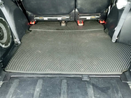 Mitsubishi Outlander 2006–2012 Kofferbakmat (EVA, zwart) 7-zits Zonder subwoofer foto 7