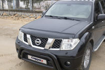 Nissan Navara 2006–2015 Motorkapdeflector (EuroCap) foto 2