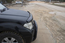 Nissan Navara 2006–2015 Motorkapdeflector (EuroCap) foto 5