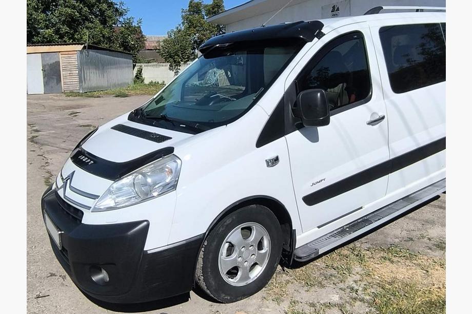 Peugeot Expert 2007–2016 Voorruitvizier (zwart hoogglans, 5 mm) Foto 7