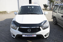 SsangYong Korando 2010–2019 Motorkapdeflector EuroCap (voor Korando Sports) foto 2