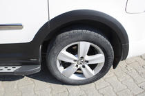 Volkswagen Caddy 2015–2020 Set sierlijsten en wielkastverbreders foto 11