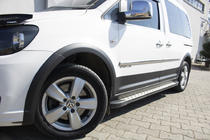 Volkswagen Caddy 2015–2020 Set sierlijsten en wielkastverbreders foto 13