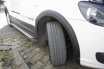 Volkswagen Caddy 2015–2020 Set sierlijsten en wielkastverbreders foto 16