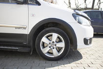 Volkswagen Caddy 2015–2020 Set sierlijsten en wielkastverbreders foto 31