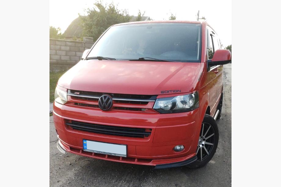 Volkswagen T5 2010–2015 Voorbumperlip (ABS) Image