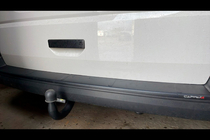 Volkswagen T6 2015–2024 Achterbumperbescherming EuroCap (1 deur, ABS) foto 1