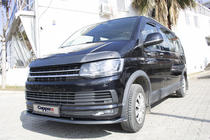 Volkswagen T6 2015–2024 Motorkapdeflector carbonlook (EuroCap) foto 9