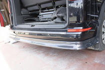 Volkswagen T6 2015–2024 Achterlip opzetstuk carbonlook (ABS) foto 10