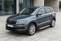 Skoda Karoq 2018– Side steps New Vision Grey (2 stuks, aluminium) foto 1