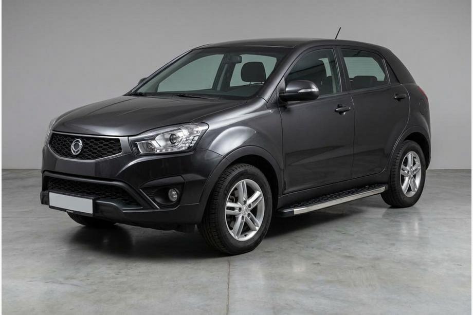 SsangYong Korando 2010–2019 BlackLine zijsteps (2 stuks, aluminium) Image