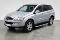 SsangYong Kyron 2005–2014 BlackLine side steps (2 stuks, aluminium) foto 1