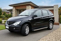 SsangYong Action 2005–2018 BlackLine zijsteps (2 stuks, aluminium) foto 1