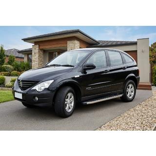 BlackLine zijsteps (2 stuks, aluminium) SsangYong Action 2005–2018 foto 1
