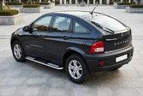 SsangYong Action 2005–2018 Tayga V2 side steps (2 stuks, aluminium) foto 1