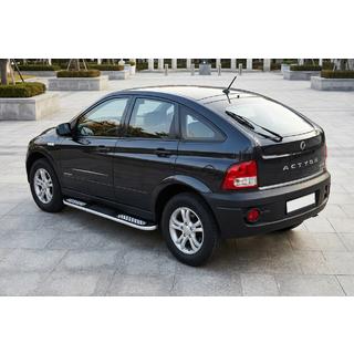 Tayga V2 side steps (2 stuks, aluminium) SsangYong Action 2005–2018 foto 1
