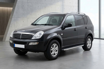 SsangYong Rexton I 2001–2017 BlackLine side steps (2 stuks, aluminium) foto 1