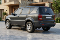 SsangYong Rexton I 2001–2017 Tayga Black zijtreden (set van 2, aluminium) 2005-2012 foto 1