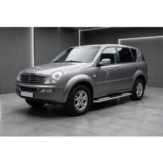 Side steps Tayga V2 (2 stuks, aluminium) SsangYong Rexton I 2001–2017 foto 1