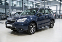 Subaru Forester 2013–2018 Side steps New Vision Black (2 stuks, aluminium) foto 1