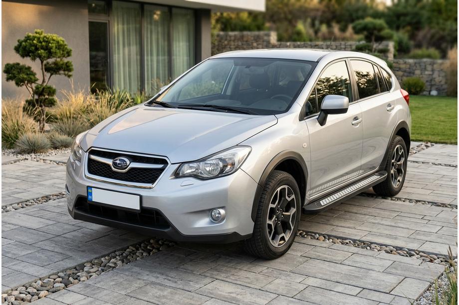 Subaru XV 2011–2017 Side steps New Vision Black (2 stuks, aluminium) Image