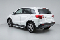 Suzuki Vitara 2015– Side steps New Vision Grey (2 stuks, aluminium) foto 1