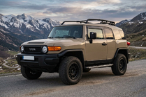Toyota FJ Cruiser 2006–2022 BlackLine side steps (2 stuks, aluminium) foto 1
