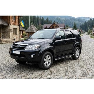 Side steps Allmond Black (2 st., aluminium) foto 1