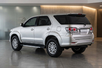 Toyota Fortuner 2006–2015 Zijstappen RedLine V1 (2 stuks, aluminium) foto 1