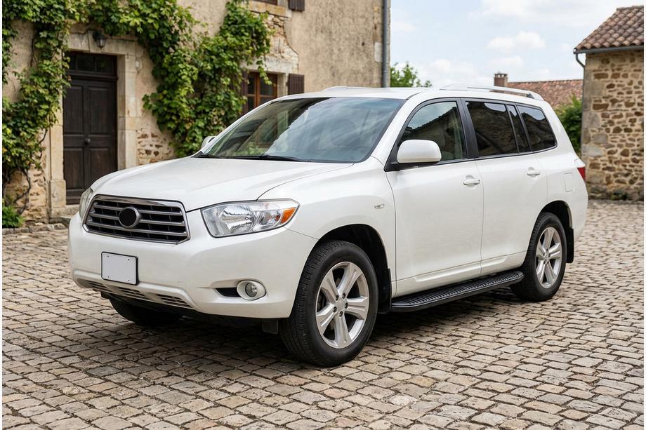 Toyota Highlander 2008–2013 Tayga Black zijtreden (set van 2, aluminium) Image