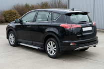 Toyota Rav 4 2013–2018 Side steps New Vision Grey (2 stuks, aluminium) foto 1