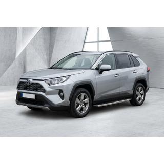 BlackLine zijsteps (2 stuks, aluminium) Toyota Rav 4 2019–2025 foto 1