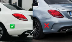 Mercedes C-klasse W205 2014–2021 Premium spatlapset (4 st.) foto 3