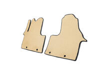 Opel Vivaro 2015–2019 EVA automatten interieur, beige (set 2 stuks) foto 1