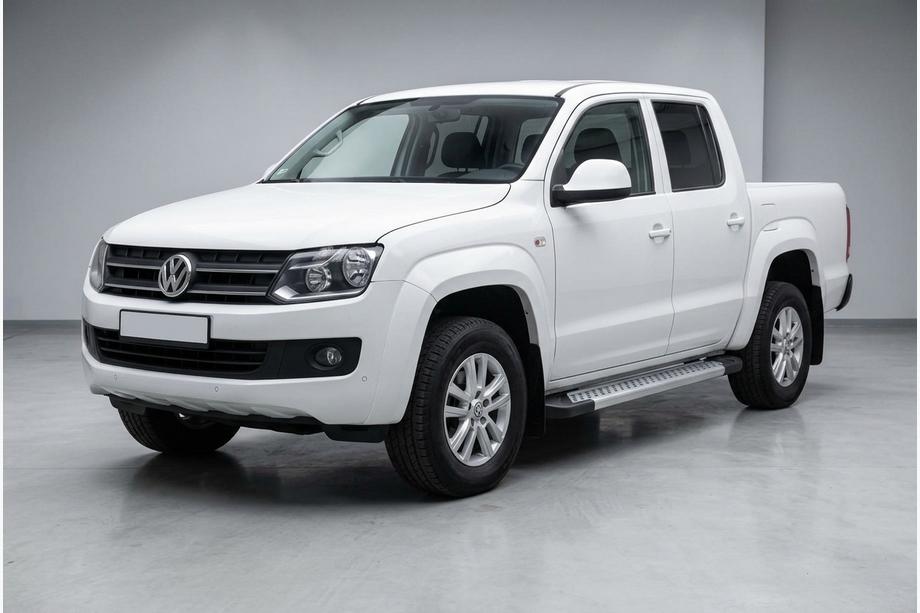 Volkswagen Amarok 2010–2022 Side steps New Vision Grey (2 stuks, aluminium) Image